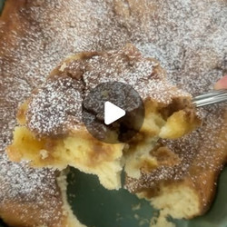 Gooey Cinnamon Topping Cake