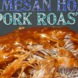 Slow Cooker Parmesan Honey Pork Roast