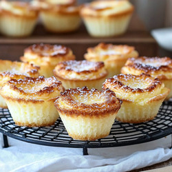 Queijadas (portuguese Custard Cupcakes)