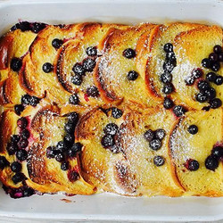 Overnight Blueberry French Toast Recipe
