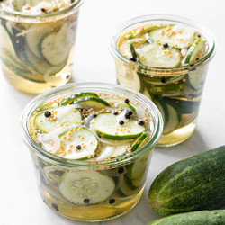 Bread &amp; Butter Refrigerator Pickles