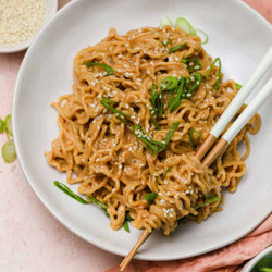 Cold Spicy Peanut Sesame Noodles