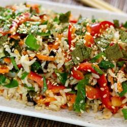 Nori-sesame Rice Salad