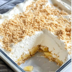 No-bake Pineapple Cream Dessert