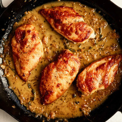 Chicken Breasts with Lemon by Pierre Franey