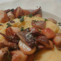 Pilzpolenta