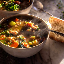 Crockpot Hearty Chicken And Rice Soup