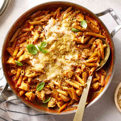 One-pan Chicken Parmesan Pasta