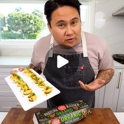 Dumpling Deviled Eggs