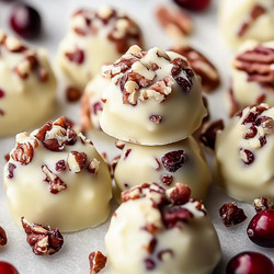 White Chocolate Cranberry Pecan Clusters