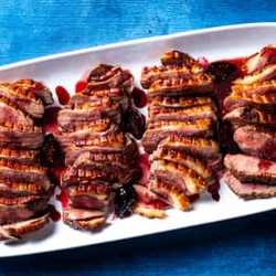 Duck Breasts With Port Wine–fig Sauce