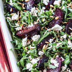 Roasted Beet And Rocket Salad