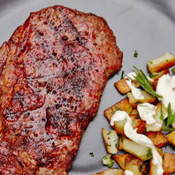 Grilled Lime-cilantro Beef Chuck Steaks