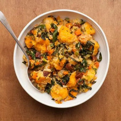 Pat's Chorizo And Collard Green Dressing