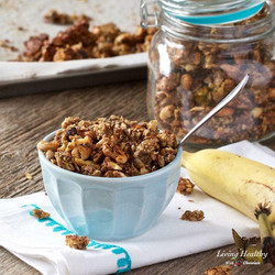 Banana Granola (oat Free Granola!) (vegan, Paleo, Gluten-free)