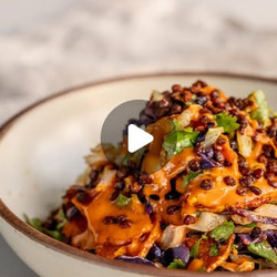 Orange Chipotle Honeynut Cabbage Salad
