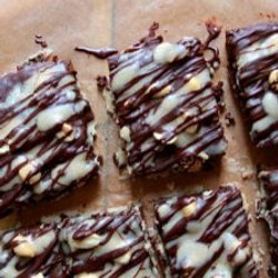 Keto Snickers Brownies