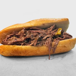 Easy 4-ingredient Italian Shredded Beef