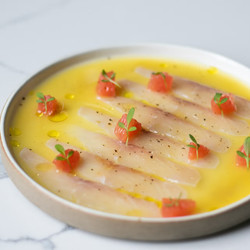 Arctic Char Crudo With Tucupi Dressing