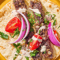 Sheet Pan Beef Kofta