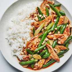 Chicken And Green Bean Stir-fry