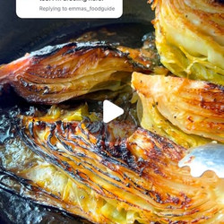 Charred And Braised Cabbage
