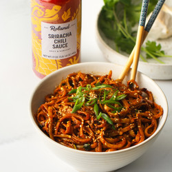 Sriracha Chili Garlic Oil Noodles
