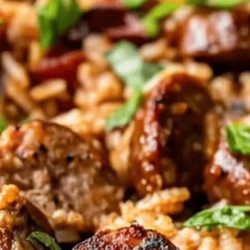 One-pan Cajun Chicken, Sausage, And Rice