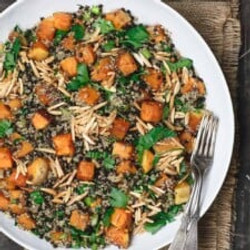Remix of Easy Butternut Squash Recipe With Lentil And Quinoa