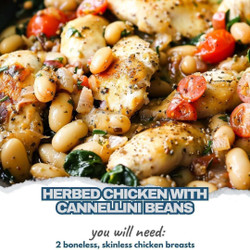 Herbert Chicken With Cannellini Beans