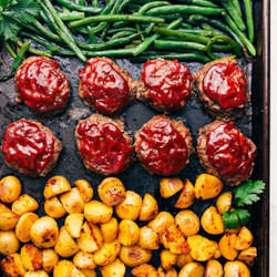 Sheet Pan Meatloaf