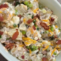 Fully Loaded Potato Salad