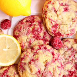 Lemon Raspberry Cookies
