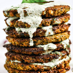 Crispy Baked Whole30 Cauliflower Patties