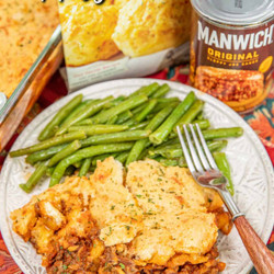 Cheddar Bay Sloppy Joe Casserole