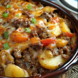 Southern Hamburger And Potato Casserole