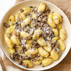 Creamy Mushroom Gnocchi