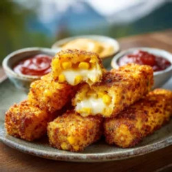 Crispy Cheesy Corn Sticks