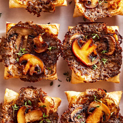 Upside-down Cream Of Mushroom Tartlets