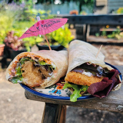 Meatless Chicken Ranch Wrap