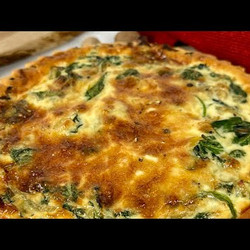 Sweet Potato Quiche Florentine: The Shrinky Dink Edition!
