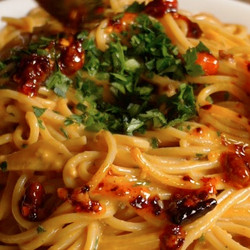 Gochujang Caramelized Onion Pasta - 20 Minutes