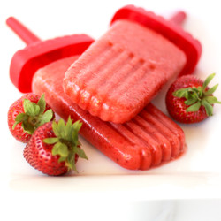Fresh Strawberry Popsicle Recipe