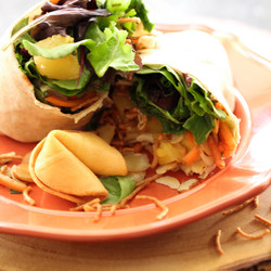 Asian Chicken Wraps
