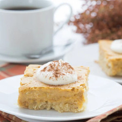 Pumpkin Gooey Butter Cake Recipe