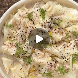 Kohlrabi Ribbon Salad