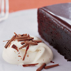 Glazed Chocolate Cake