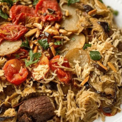 Maqluba With Lamb