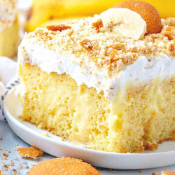 Remix of Banana Pudding Poke Cake (+video)