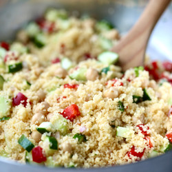 Simple Lemon Couscous Salad